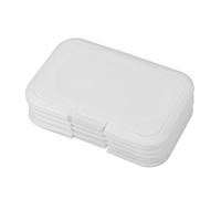 Cabilock 30pezzi Coperchi Plastica Porta Salviette Umide Riutilizzabili Con Flip Cover Anti-scivolo Compatibili Multipli Marchi Copertura Salviette Apertura Facile Un Mano Per Mantenere Sal