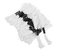 Cabilock 30pezzi Fil Coupant Coton Morceaux De Fil À Broder Polystyrène Et Coton Assortiment De À Coudre la Main Tricoter pour Matériaux Couture la Main