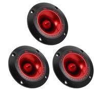 Cabilock 3pezzi Driver Tromba per Altoparlante Piezoelettrico Sostituzione Tweeter Acuto Resistente al Calore di Ricambio per Impianto Audio da Palco Driver Tromba per Tweeter