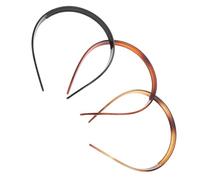 Cabilock 3pezzi Fasce per Capelli in Antiscivolo per Donne Tecnologia Secure Fit Forma Ergonomica U Adatte per Fitness Lavoro e Stile Quotidiano