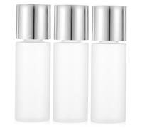 Cabilock 3pezzi Flacone per Lozione e Cosmetici Dispenser Ricaricabile Vuoto Bottiglia di Campione per Trucco Materiale Sicuro e Durevole