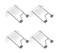 Cabilock 4 pezzi Accessori Ricambio Tagliacapelli Elettrico con Molla e Guida Plastica Resistente all Usura per Manutenzione Te Blocco Guida ad Alta Precisione e Fissaggio Lama Stabile