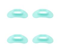 Cabilock 4 Pezzi Boccaglio in Silicone per Erogatore Subacqueo, Protezione | Colore Verde Chiaro, Facile da Pulire, per Immersioni in Acque Fredde, Comfort Stabile e Robusto