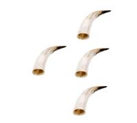 Cabilock 4 Pezzi Corna Di Mucca In Vaso Oggetto Decorativo In Corno Portafiore In Corno Decorazione Di Ispirazione Tribale Decorazione Da Parete In Corno Di Animale Vaso In Corno A Parete