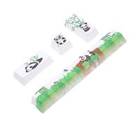 Cabilock 4 Pezzi keycap copritasti giapponesi copritasti meccanici Accessorio per tastiera copritasti kawaii copritasto per tastiera meccanica copritastiera decorativo pbt bianca