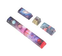 Cabilock 4 Pezzi Keycap Viola Tastiera Copritasti Panda Tastiere Tappi Chiave Copritasti Colorati Copritasti Carini Simpatici Copritasti Tasti Fantastici Copritasti Di Novità Pbt