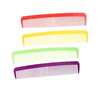 Cabilock 4 Pezzi Pettine Gigante Oversized Rosso Giallo Verde Accessorio Divertente per Carnevale Halloween Cosplay e Festa Comedy Prop