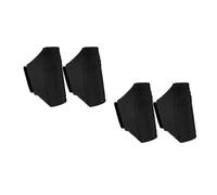 Cabilock 4 Pezzi Portacellulare da Gamba Regolabile per Jogging ed | Fascia Elastica Traspirante con Chiusura a Strappo, Taglia Regolabile, per Cellulare e Chiavi, Uomo Donna