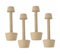 Cabilock 4 Pezzi Set stampo martello uova Cookie Press Pastry Press per crostate manomissione crostata all'uovo spintore crostata pressino per crostate in legno legno