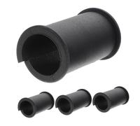 Cabilock 4 pezzi Sleeve in Gomma per Microfono Microfono Shock Mount Distanziatore Antivibrazione Protezione Wind Noise Riduzione per Registrazioni Indoor e Outdoor