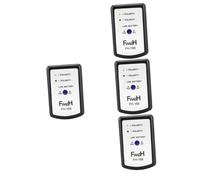 Cabilock 4 Pezzi Tester Polarità per Altoparlanti Auto Misuratore Fase Audio Testa Altoparlanti Porta Subwoofer e Treble Struttura Dura e Alta Indicatori LED per Negativa e Batteria Bassa