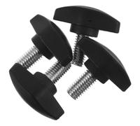 Cabilock 4 Pezzi Viti Dell'asta Di Supporto Del Modello Veli Di Fissaggio Della Forma Del Vestito Base Di Manichino Che Protegge Le Viti Visualizza Di Supporto Per Manichini Black