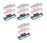 Cabilock 4 Set Rack Di Stoccaggio Dello Slippista Scarpiere Asciugamano Da Bagno Parete Asciugatura Cremagliera Montato Rack Di Archiviazione Delle Pantofole Portaoggetti Da Bagno 3 Pezzi*4