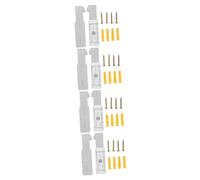 Cabilock 4 Set Righello di monitoraggio del crack misura architettonico architettura Acrilico Yellow