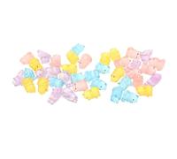Cabilock 40 Pezzi Glow The Dark Resin Animals For Fairy Garden Plant Pots Aquarium And Desk Decoration