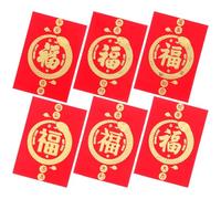 Cabilock 48 Pezzi Buste Rosse Capodanno Cinese Serpente Envelopes per Contanti in Carta Spessa Decorazioni Festive per Anno Matrimoni e Compleanni Simbolo di Saggezza e Prosperità