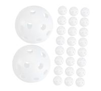 Cabilock 48 Pezzi Palline da Golf Allenamento in Plastica Forate Leggere e Riutilizzabili per Pratica Indoor e Outdoor per Swing e Gioco nel Cortile