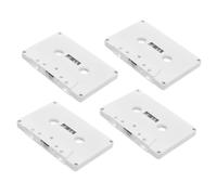 Cabilock 4pezzi Contenitori per Musicassette Vuote di Robuste per Conservare Nastri Audio Accessori Artigianali per Decorazioni da Parete e Progetti Fai da Te