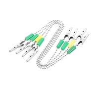 Cabilock 4pezzi Fermagli Per Tovaglioli in Metallo Clip Catena Per Bavaglino e Grembiule Porta Tovaglioli Pratico Per Casa e Ristorante Design Leggero e Resistente