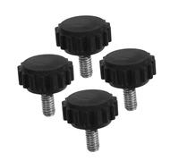 Cabilock 4pezzi Piedini Regolabili Per Esterni Con Mano e Inserti Vite Per Gambe Livellamento Kit Piedini Da Tavolo Avvitabili Con Pomelli Stella Bloccaggio e Assortite