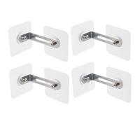 Cabilock 4pezzi Tasselli di Sicurezza Adesivi per Mobili Cassettiera Libreria senza Foratura in Acciaio Inossidabile e Materiale Acrilico per Proteggere i Ragazzo Ragazza Ragazza