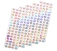 Cabilock 5 fogli Etichette Adesive Qc Passate per Magazzino Controllo Qualità e Gestione Facili da Applicare e Rimuovere Accessori per Magazzino Adesivi per Segnalazione Stato Merci