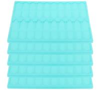 Cabilock 5 Pezzi Conservazione dei vetrini per microscopio Porta di diapositiva per microscopio Case di diapositiva per microscopi Green