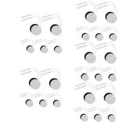 Cabilock 5 Set Foglio Di Elettrodi Pastiglie Professionali Cuscinetti in Silicone Professionali Tappetino Da Massaggio Portatile Massage Pad Idrogel Di Silicone Non Tessuto 10 Pezzi * 5