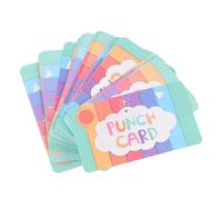 Cabilock 50 pezzi Biglietti per Cartoncini per Nome Accessorio Educativo per Stimolare La Creatività e Osservazione per Attività Scolastiche e Giochi