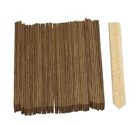 Cabilock 50 Pezzi Etichette per Piante Rettangolari in Legno, Gialle | Decorative e Riutilizzabili, Leggere per Semenzaio, Orto e Vasi, Design Raffinato e Pratico