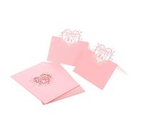 Cabilock 50 Pezzi Love Bird Seating Cards For Weddings Engagements Romantic Table Decor With Intricate Cutout Design Lightweight Place Cards For Reception Formal Dinners