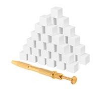 Cabilock 50 Pezzi Mini Nail Sponge Kit per Nail Art, Spugna per Unghie in Spugna, per Blush ed Eyeshadow, Componenti Staccabili e Riconfigurabili, DIY e Ritocchi Beauty On-the-go
