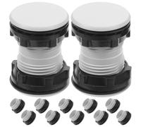 Cabilock 50 Pezzi Tappo foro scatola di distribuzione coperchio dell'interruttore Protettore dei pulsanti