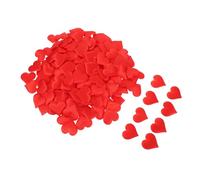 Cabilock 500 Pezzi Coriandoli a Forma di Cuore in Spugna Rossa Decorazioni da Tavolo Romantiche per Matrimoni Festa degli Innamorati Feste di Compleanno e Proposte di Fidanzamento