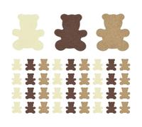 Cabilock 500 Pezzi Coriandoli Addobbi Festa Colorati di Carta a Forma di Orsetto e Riutilizzabili per Decorazioni Shower per Matrimoni e Celebrazioni Familiari