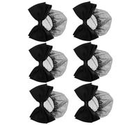Cabilock 6 Pezzi Mollette Accessori per Chioma Fiocco Chignon, Protettiva per Capelli e Metallo, Decorazione Stabile per Impiego Quotidiano