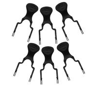 Cabilock 6 Pezzi Pulsante Interruttore Termostato per Bollitore Elettrico Compatibile Controllo Temperatura Preciso Sostituzione Facile per Base Scaldacqua Accessorio Duraturo per Modelli