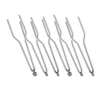 Cabilock 6 Pezzi Punte per Pirografia Legno Punte Metalliche Riscaldamento Rapido Accessori per Macchina Bruciatrice per Incisione Legno Adatte a Principianti e Artisti Esperti