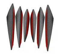 Cabilock 6 pezzi Strisce Protettive Paraurti Auto Design Aerodinamico e Installazione Facile per Stabilità e Resistenza Compatibile con Spoiler e Splitter Anteriore