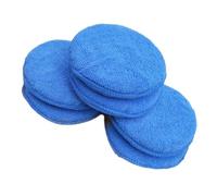 Cabilock 6 Pezzi Tampone Lucidatura Microfibra Applicatore Ceratura Rotondo per Auto Mobili e Pavimenti Facile da Usare e la Lucidatura