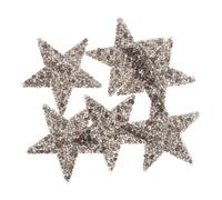 Cabilock 6 Pezzi Toppe da Stirare a Forma di Stella Strass Scintillanti, Adesive Retro Termoadesivo in Silicone per Tessuti e Pelle, per Abiti da Festa e Decorazioni Moda
