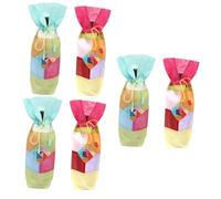Cabilock 6 Pz Stoviglie Per Feste Coperchi Per Bottiglie Di Vino Per Le Vacanze Borsa Del Vino Accessori Per Il Vino Arredamento Di Halloween Vino Delle Feste Bottiglia Di Vino Stile
