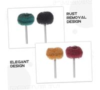Cabilock 60 Pezzi Ruote Abrasive per Levigatura e Lucidatura con Resistenti per Rimozione Ruggine Pulizia Vernice Dettagli Auto e Levigatura Metalli