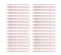 Cabilock 600 Pezzi Strumenti Manicure Doppia Punta in Cristallo Resistente Spingi Cuticole e Pennelli per Nail Art con Dotting Pen per Estensioni Unghie e Decorazioni Rosy Accessori Nail