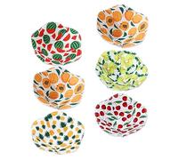 Cabilock 6pezzi Ciotola Per Microonde Supporto Protezione Termica Per Ciotole Calde Supporto Da Cucina Resistente Al Calore Coperchio Adatto Al Microonde Anti-scottatura Protezione Per