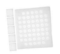 Cabilock 6pezzi Contenitore Per Uova Quaglia in Cotone Perlato Portauova Riutilizzabile Per Frigorifero Picnic e Vassoio Da Banco Fessure Per Protezione