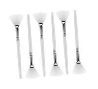 Cabilock 6pezzi Pennello per Maschera Viso Applicatore Strumento Beauty Setole Delicate Uso Quotidiano Facile Impugnare Applicare Maschera Notte