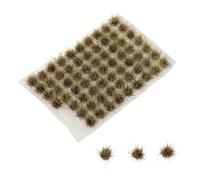 Cabilock 70 Ciuffi D’Erba Statica per Diorama Modellismo Ferroviario e Decorazioni Miniature Erba Artificiale in Miniatura Resistente al Colore Facile da Applicare per Paesaggi e Spazi