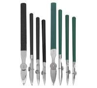 Cabilock 8 penne regolabili per disegnare linee rette, strumento artistico per il controllo delle linee sottili per artisti, calligrafia, illustrazione e schizzi tecnici