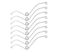 Cabilock 8 Pezzi Clip a Molla in Acciaio Inox per Ventilatore da Soffitto Accessori per Ventole di Scarico Bagno Montaggio Sicuro e Ottimizzazione del Flusso D’Aria Ricambi per Griglia